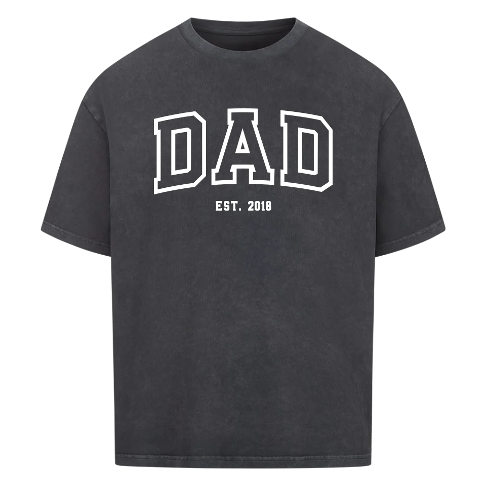 DAD COLLEGE PREMIUM OVERSIZED SHIRT