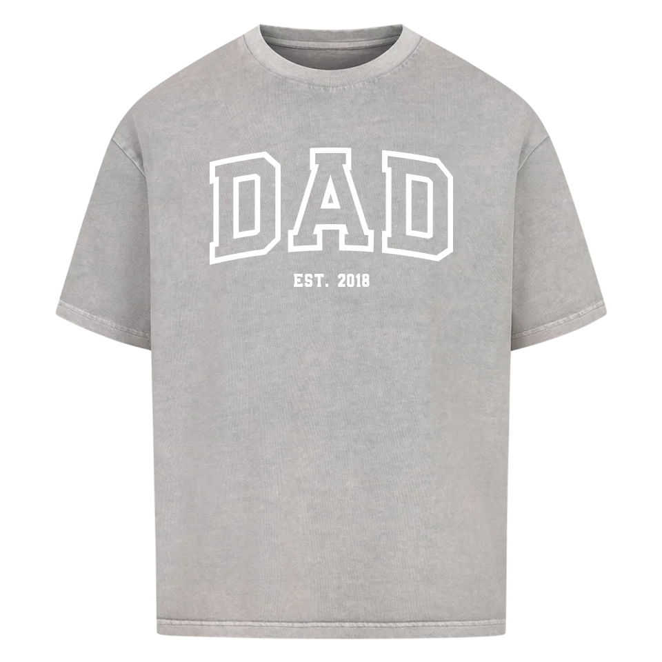 DAD COLLEGE PREMIUM OVERSIZED SHIRT