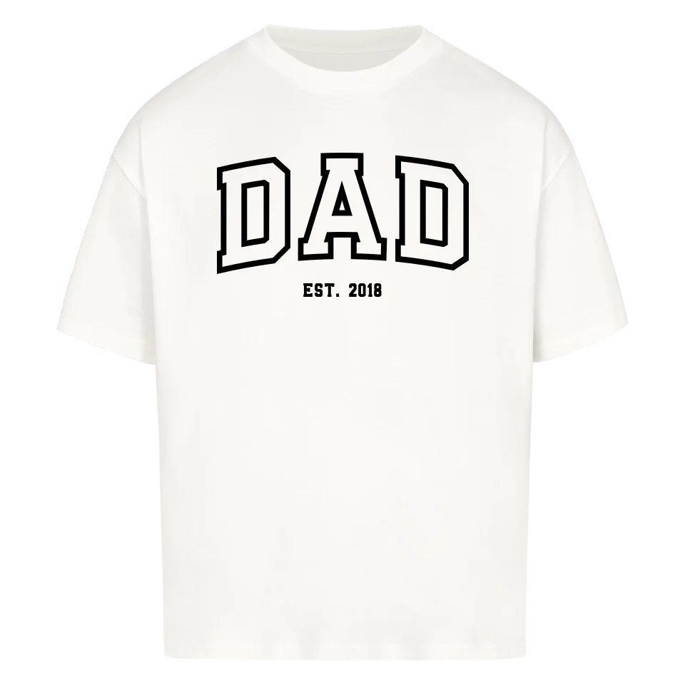 DAD COLLEGE PREMIUM OVERSIZED SHIRT