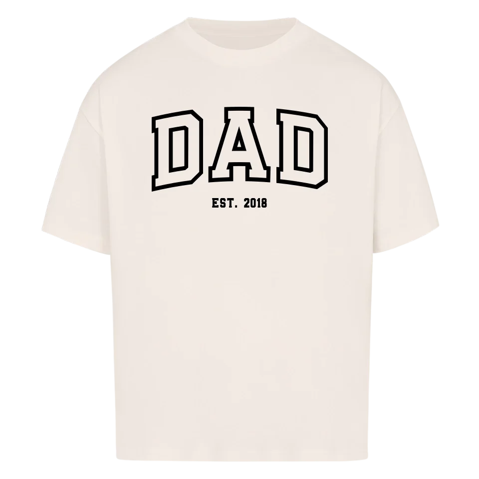 DAD COLLEGE PREMIUM OVERSIZED SHIRT