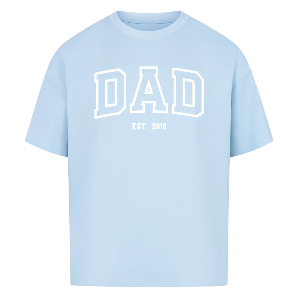 DAD COLLEGE PREMIUM OVERSIZED SHIRT