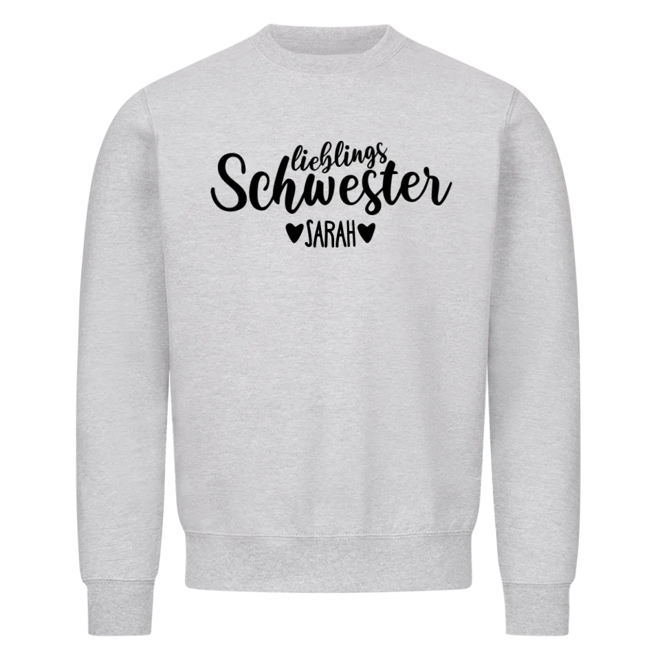 LIEBLINGS SCHWESTER PREMIUM SWEATSHIRT