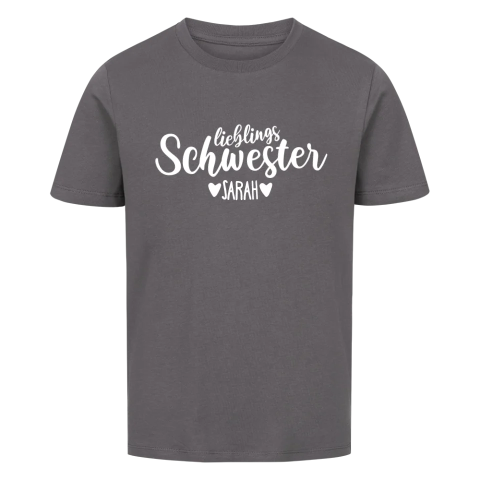 LIEBLINGS SCHWESTER PREMIUM ORGANIC KIDS SHIRT