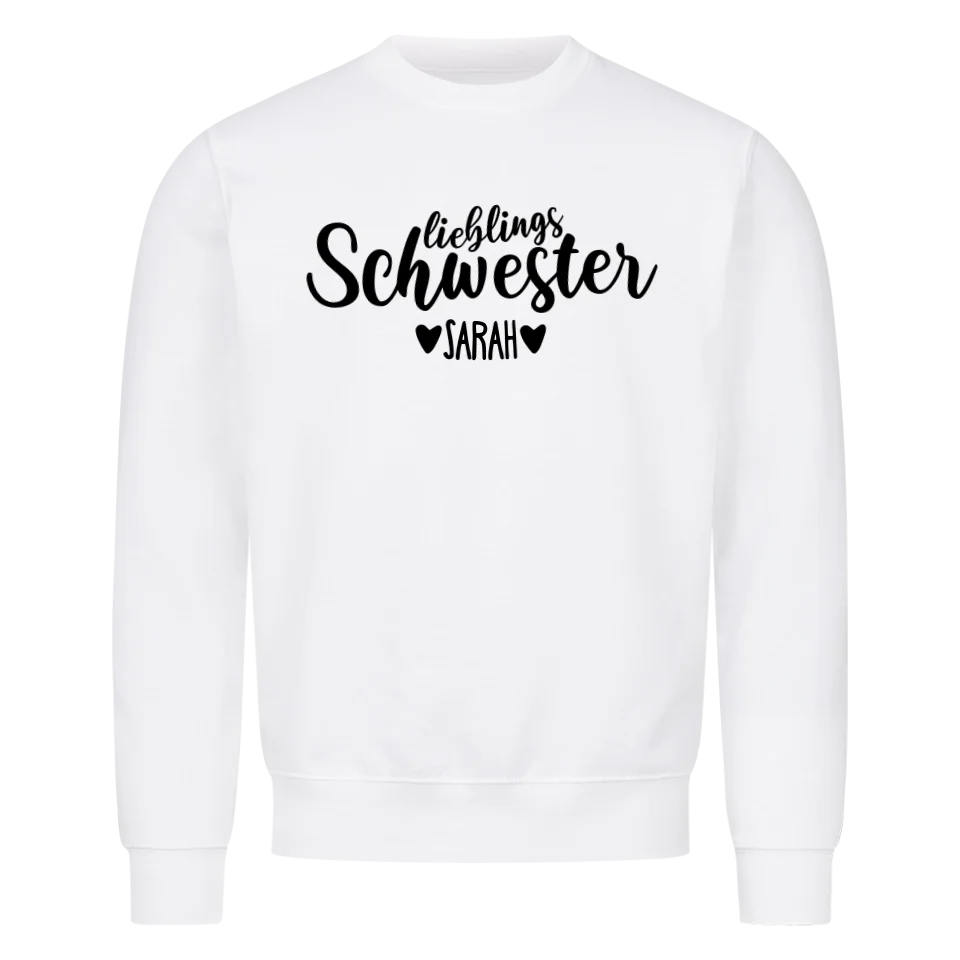 LIEBLINGS SCHWESTER PREMIUM SWEATSHIRT