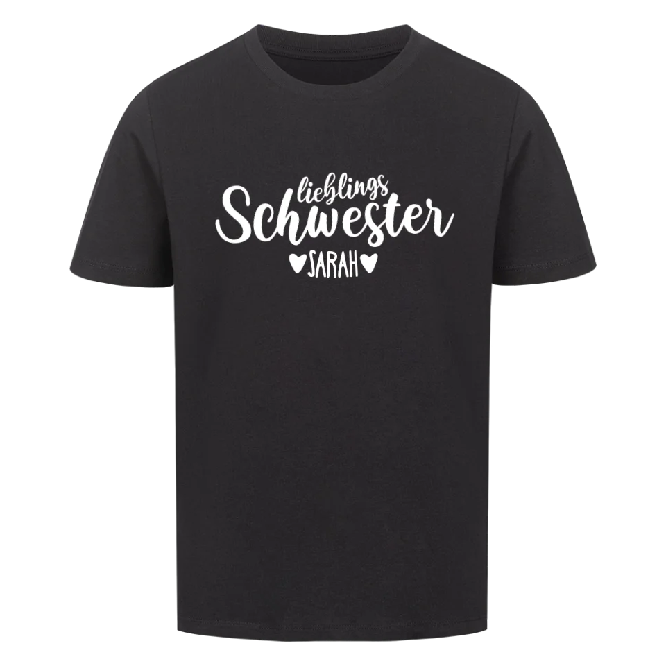 LIEBLINGS SCHWESTER PREMIUM ORGANIC KIDS SHIRT