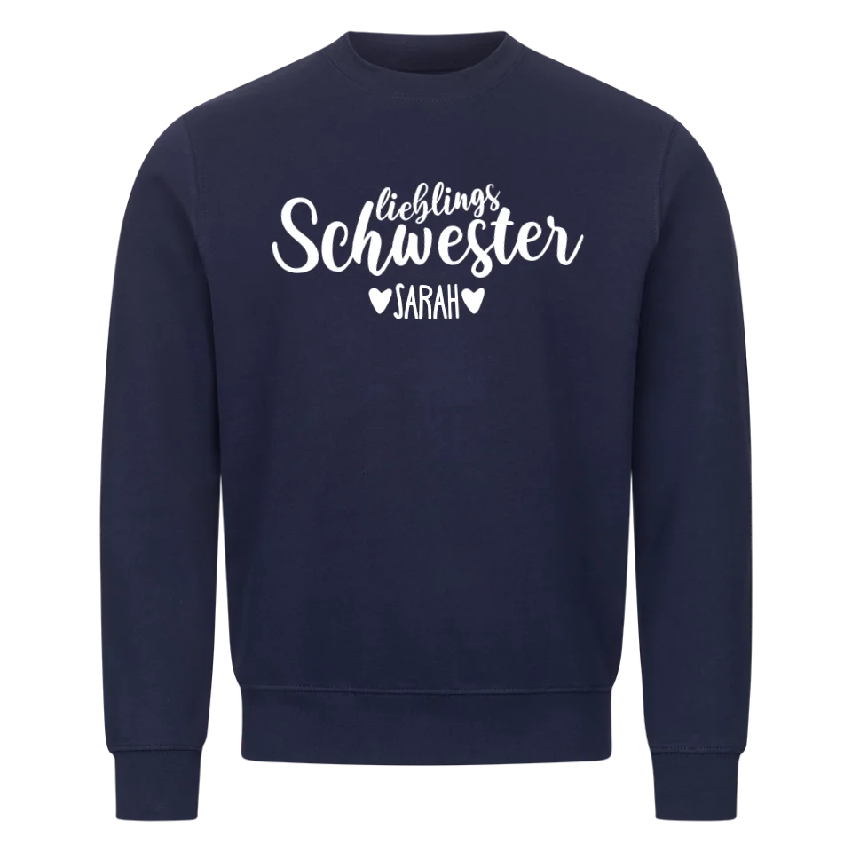 LIEBLINGS SCHWESTER PREMIUM SWEATSHIRT